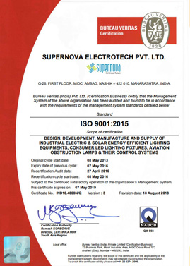ISO Certification of Canpex